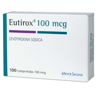 Eutirox 100mcg - 100 Comprimidos - Farmacias Curie