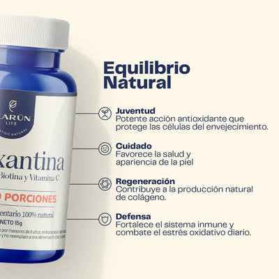 Astaxantina - 30 Cápsulas - Farmacias Curie