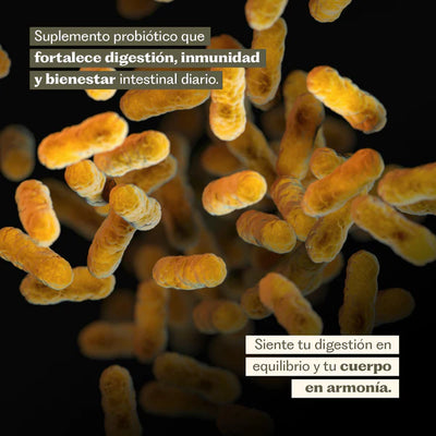 Probiótico Digestivo 10 Cepas 25 Billones - 60 Cápsulas - Farmacias Curie