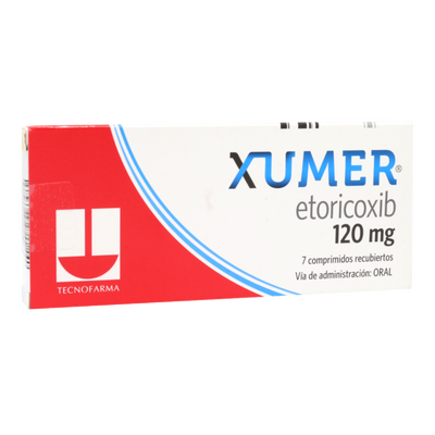 Xumer Comprimidos Recubiertos 120mg - Farmacias Curie