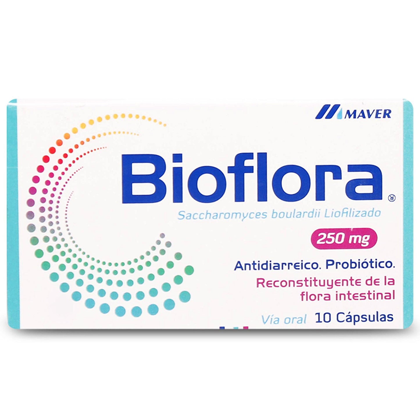 Bioflora Cápsulas 250mg - Farmacias Curie
