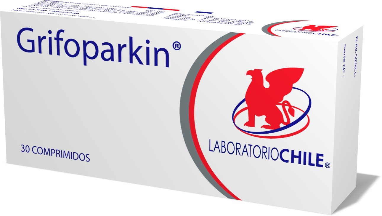 Grifoparkin Comprimidos 25mg/250mg - Farmacias Curie