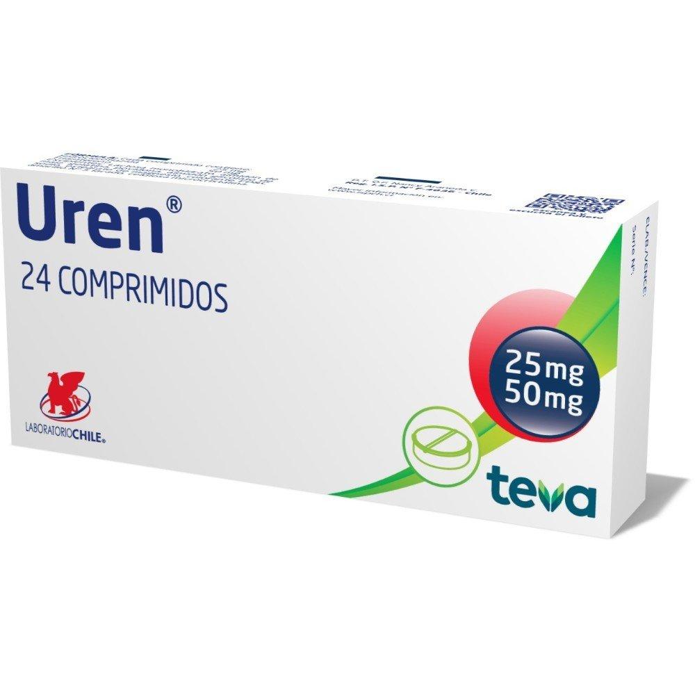 Uren Comprimidos 25mg/50mg - Farmacias Curie