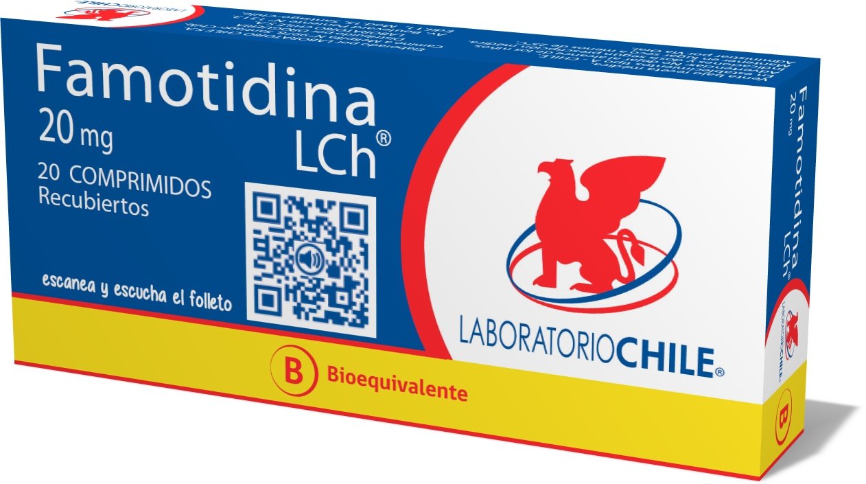 Famotidina Comprimidos Recubiertos 20mg - Farmacias Curie