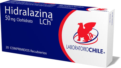 Hidralazina Comprimidos Recubiertos 50mg - Farmacias Curie
