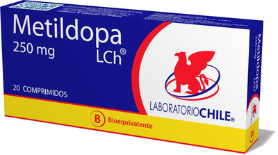 Metildopa Comprimidos 250mg - Farmacias Curie
