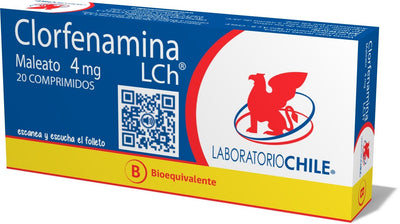 Clorfenamina Comprimidos 4mg - Farmacias Curie