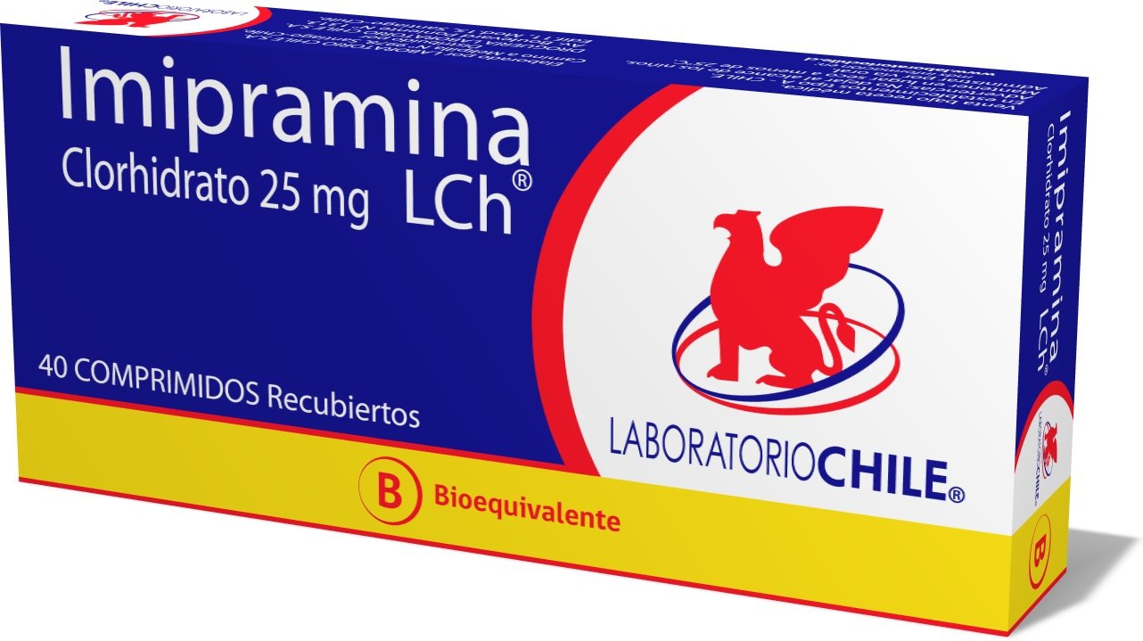 Imipramina Comprimidos Recubiertos 25mg - Farmacias Curie
