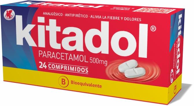 Kitadol Comprimidos 500mg - Farmacias Curie