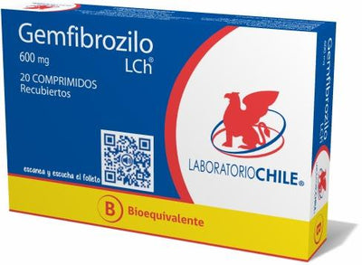 Gemfibrozilo Comprimidos Recubiertos 600mg - Farmacias Curie