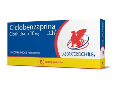 Ciclobenzaprina Comprimidos recubiertos 10mg - Farmacias Curie