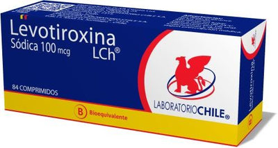 Levotiroxina Comprimidos 100mcg - Farmacias Curie