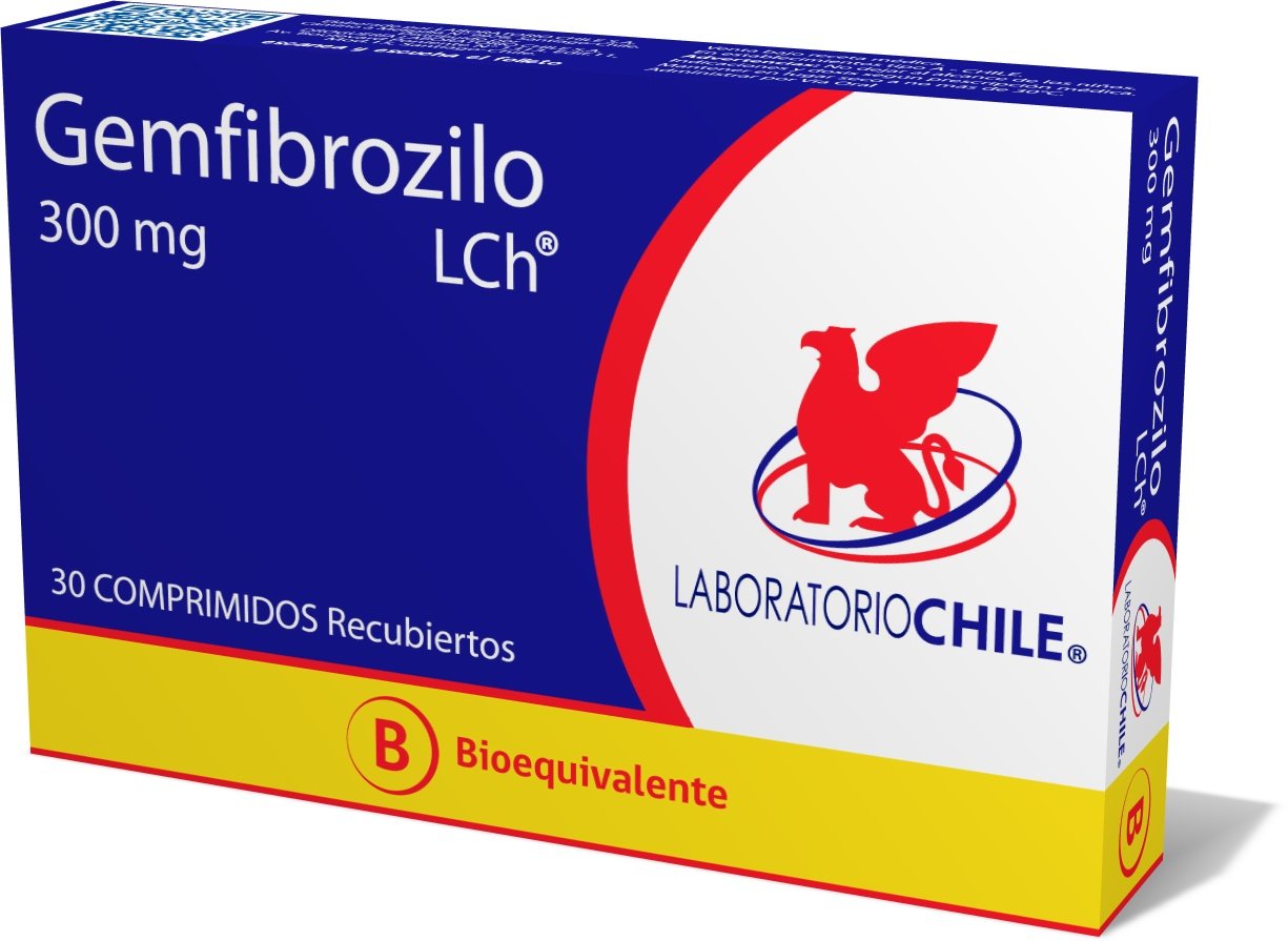 Gemfibrozilo Comprimidos Recubiertos 300mg - Farmacias Curie