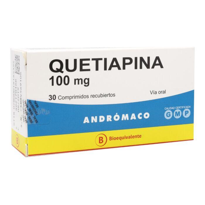 Quetiapina Comprimidos Recubiertos 100mg - Farmacias Curie