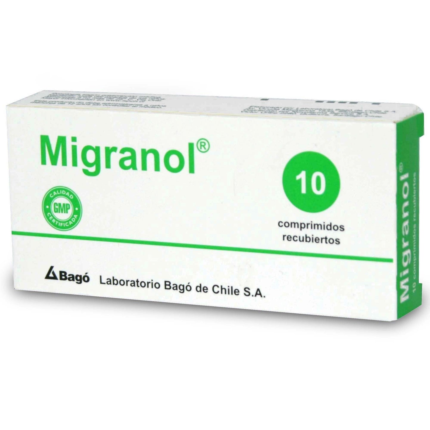 Migranol Comprimidos Recubiertos - Farmacias Curie