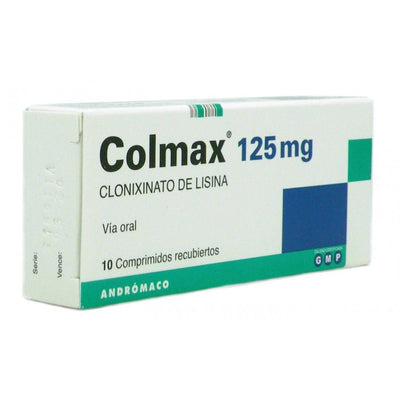 Colmax Comprimidos Recubiertos 125mg - Farmacias Curie