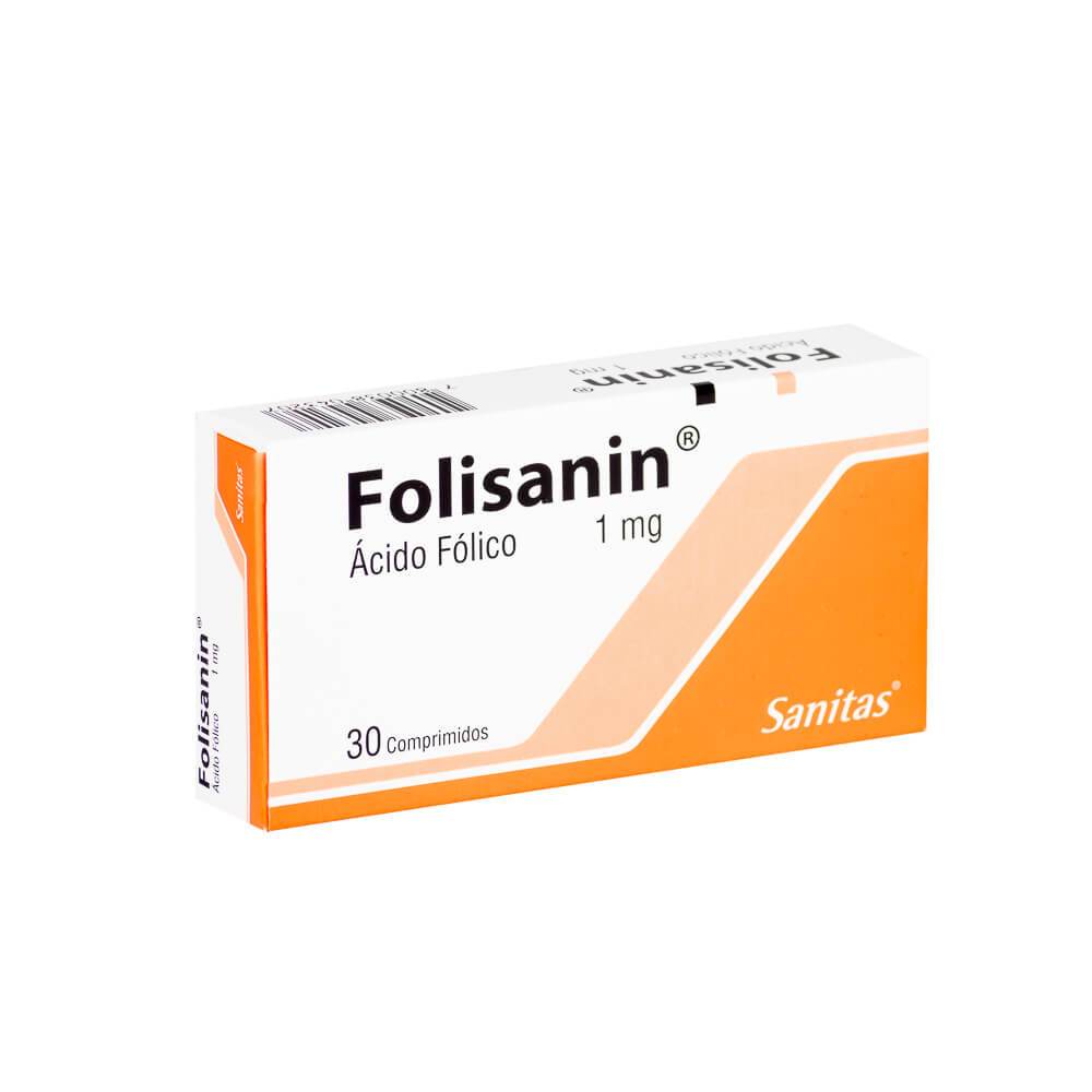 Folisanin Comprimidos 1mg - Farmacias Curie