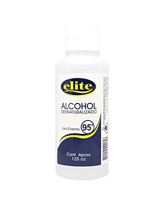 Alcohol Desnaturalizado 95° - 125ml - Farmacias Curie