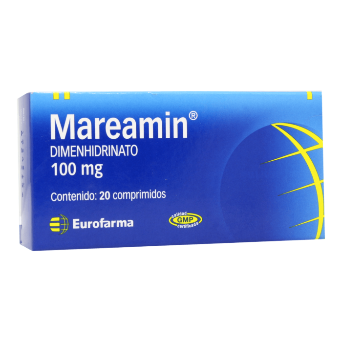 Mareamin Comprimidos 100mg - Farmacias Curie