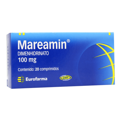 Mareamin Comprimidos 100mg - Farmacias Curie