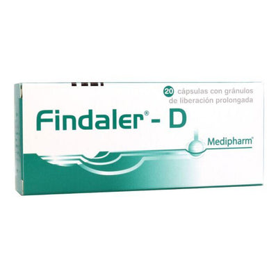 Findaler-D Cápsulas con Gránulos de Liberación Prolongada - Farmacias Curie