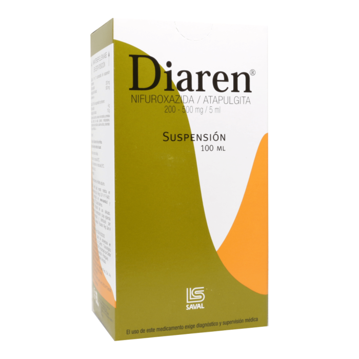 Diaren Suspensión Oral - Farmacias Curie
