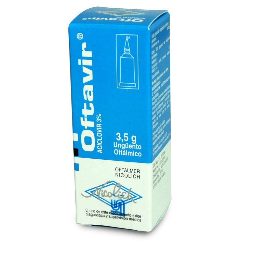 Oftavir Ungüento Oftálmico - Farmacias Curie