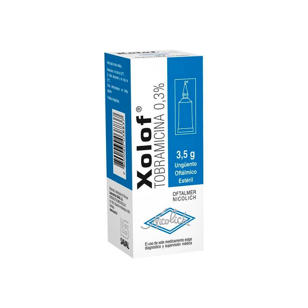 Xolof Unguento Oftálmico 0,3% - Farmacias Curie