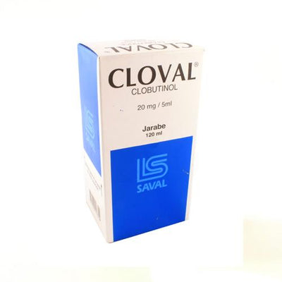 Cloval Jarabe 20mg/5ml - Farmacias Curie