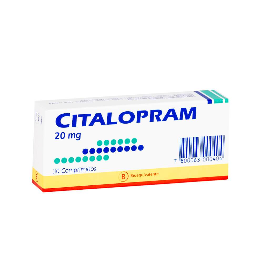 Citalopram Comprimidos 20mg - Farmacias Curie