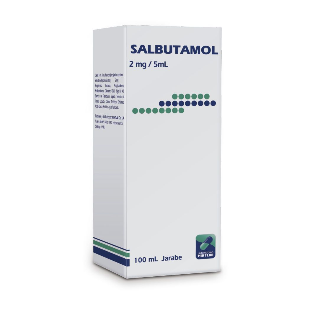 Salbutamol Jarabe 2mg/5ml - Farmacias Curie