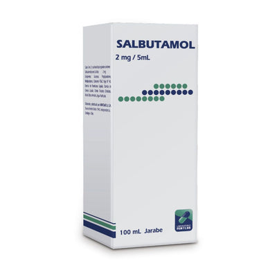 Salbutamol Jarabe 2mg/5ml - Farmacias Curie