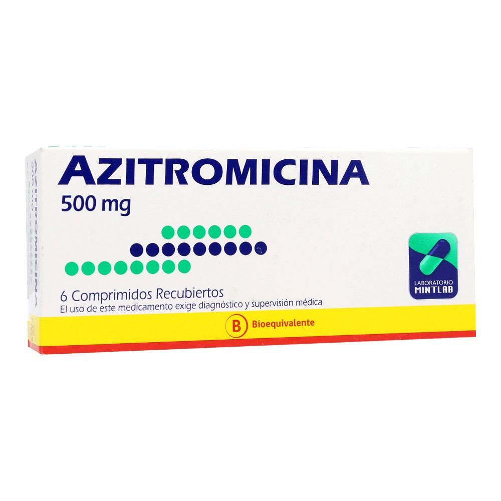 Azitromicina Comprimidos Recubiertos 500mg - Farmacias Curie