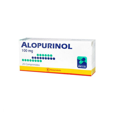 Alopurinol Comprimidos 100mg - Farmacias Curie