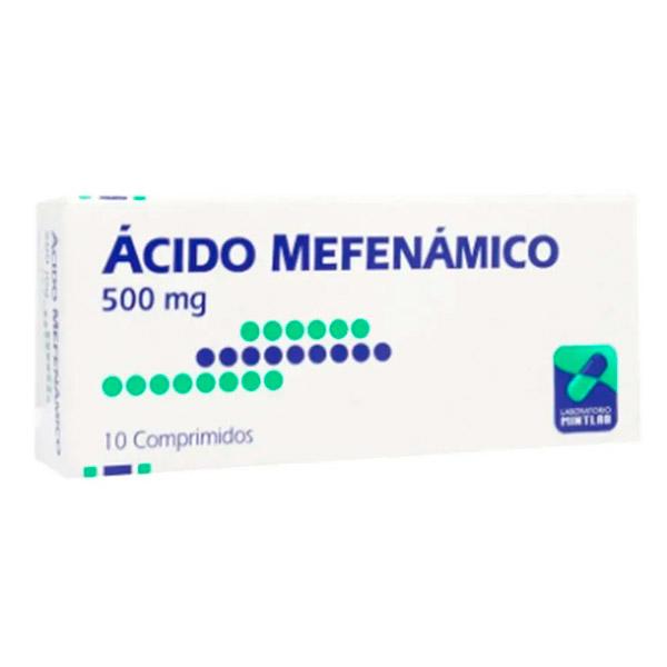 Ácido Mefenámico Comprimidos 500mg - Farmacias Curie