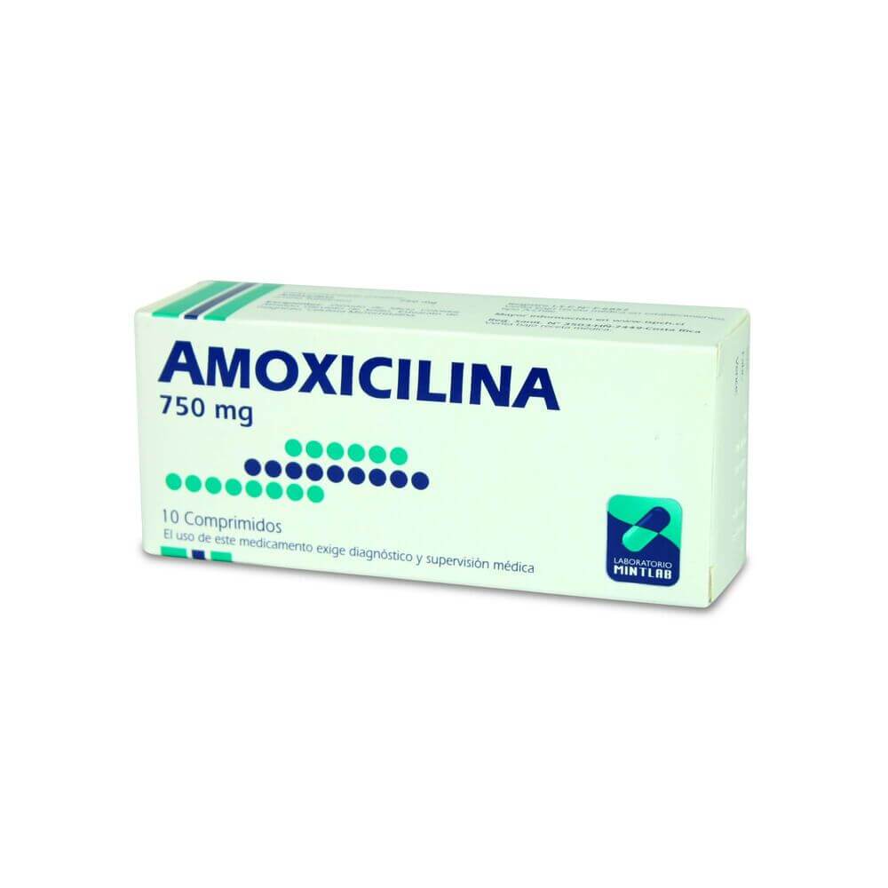Amoxicilina Comprimidos 750mg - Farmacias Curie