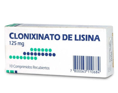 Clonixinato De Lisina Comprimidos Recubiertos 125mg - Farmacias Curie