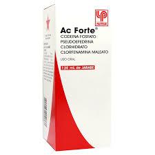 Ac Forte Jarabe 120 ml - Farmacias Curie