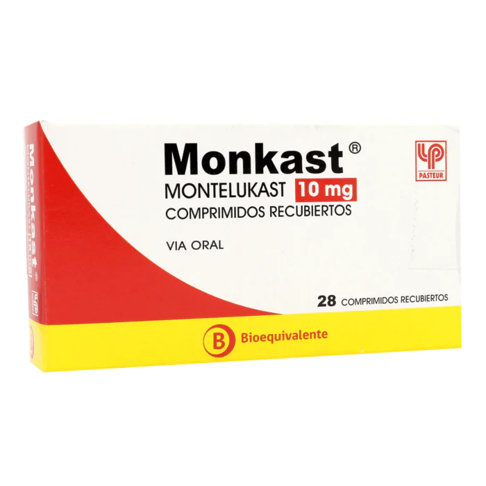 Monkast 10mg - 28 Comprimidos Recubiertos - Farmacias Curie
