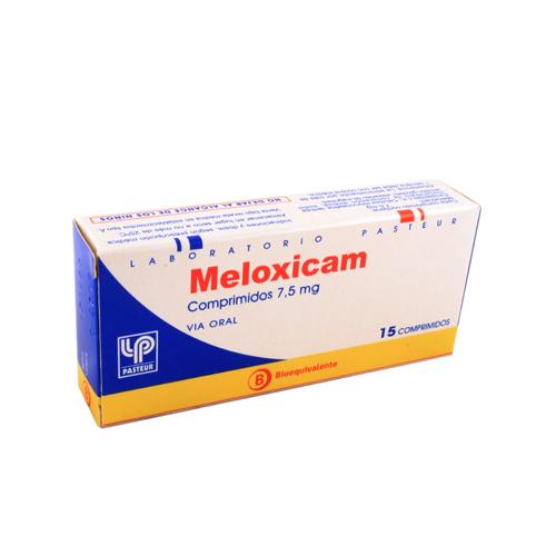 Meloxicam Comprimidos 7,5mg - Farmacias Curie
