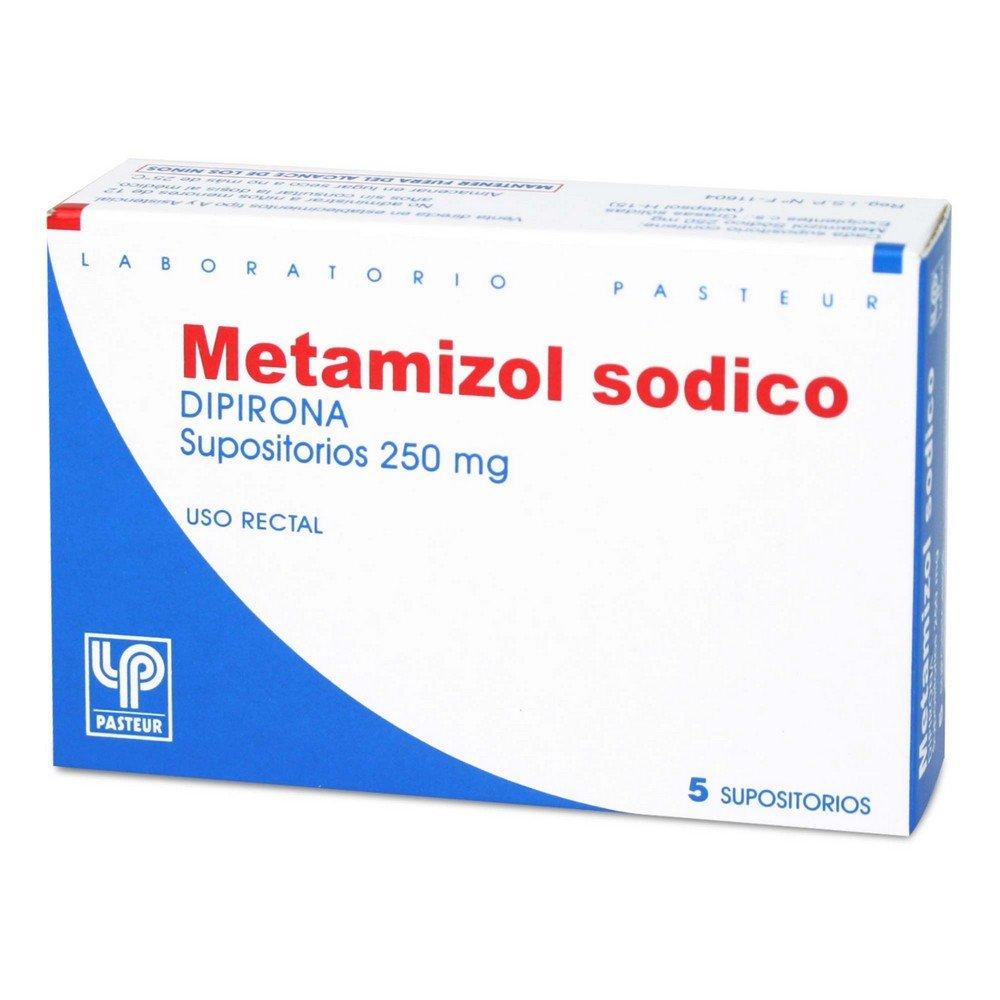 Metamizol Supositorios Infantil 250mg - Farmacias Curie
