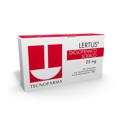 Lertus Comprimidos 25mg - Farmacias Curie