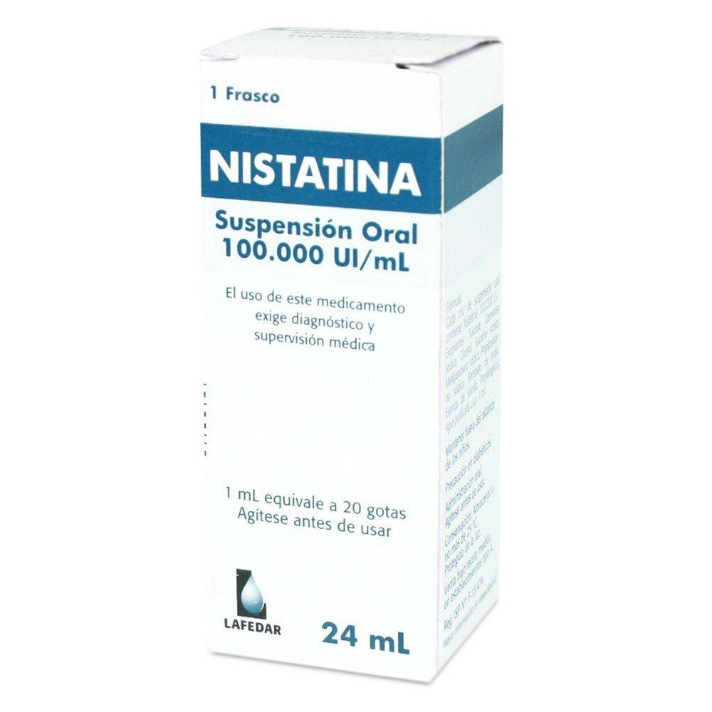 Nistatina Suspensión oral 100.000UI/mL