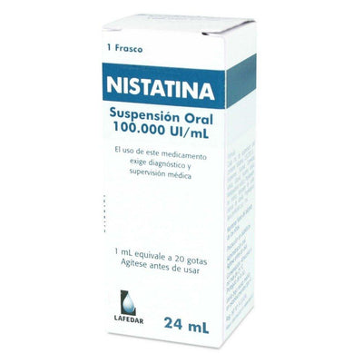 Nistatina Suspensión oral 100.000UI/mL