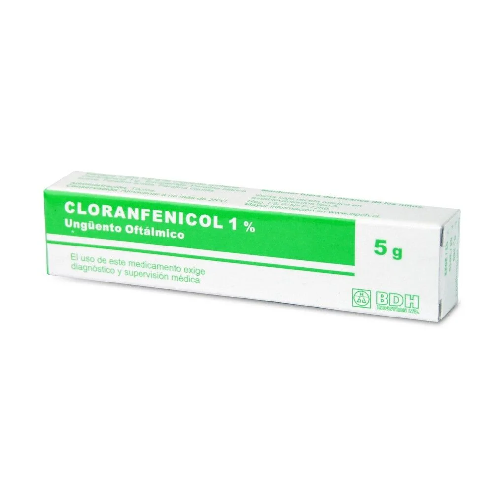 Cloranfenicol Ungüento Oftálmico 1% - Farmacias Curie