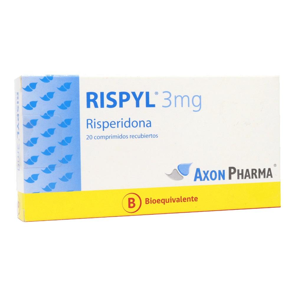 Rispyl Comprimidos Recubiertos 3mg - Farmacias Curie