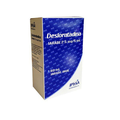 Desloratadina Jarabe 2,5mg/5ml - Farmacias Curie