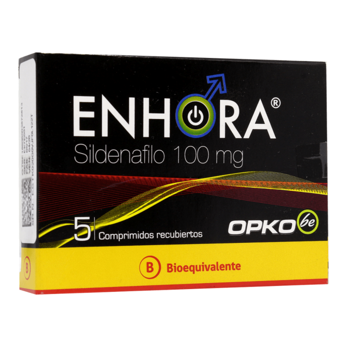 Enhora Comprimidos Recubiertos 100mg - 5 unidades - Farmacias Curie