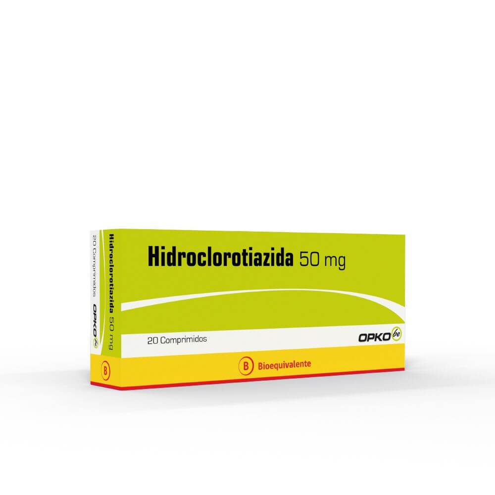 Hidroclorotiazida Comprimidos 50mg - Farmacias Curie