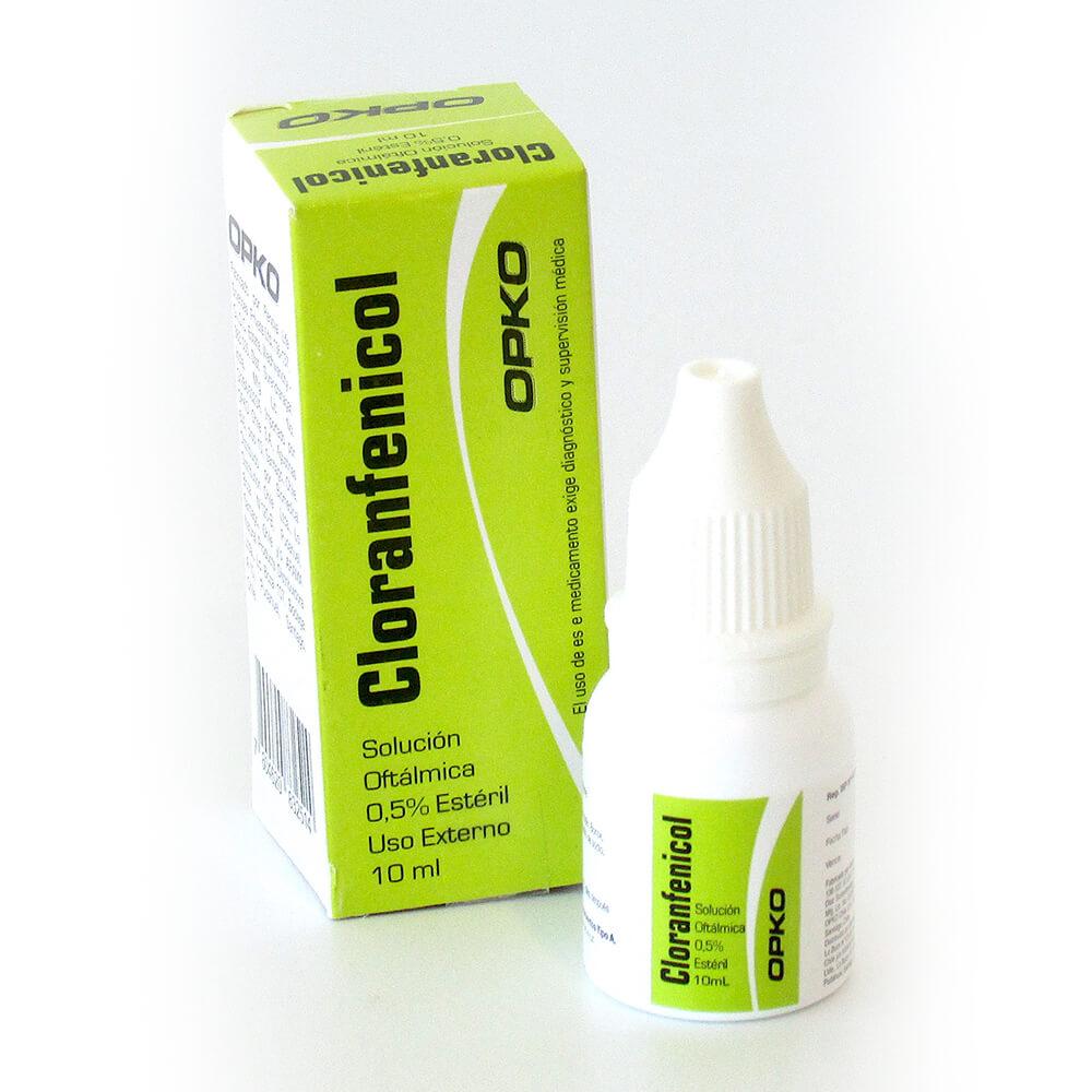 Cloranfenicol Solución Oftálmica 0,5% - Farmacias Curie